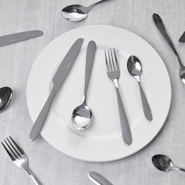 Arch 24 Piece Cutlery Set, Stainless Steel