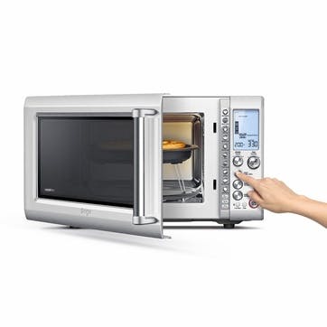Microwave, Sage, The Quick Touch Crisp, stainless steel