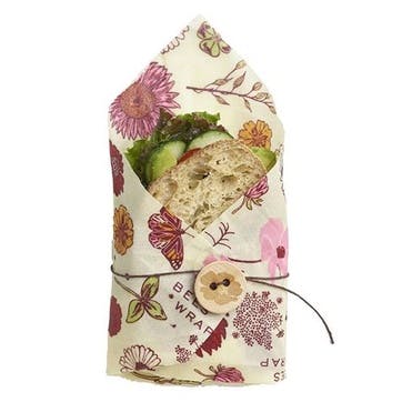 Single Sandwich, Vegan BeesWrap, Bee's Wrap, Meadow Magic