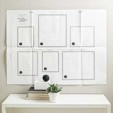 Picture Gallery Wall Frame Set Small, White