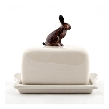 Hare Butter Dish