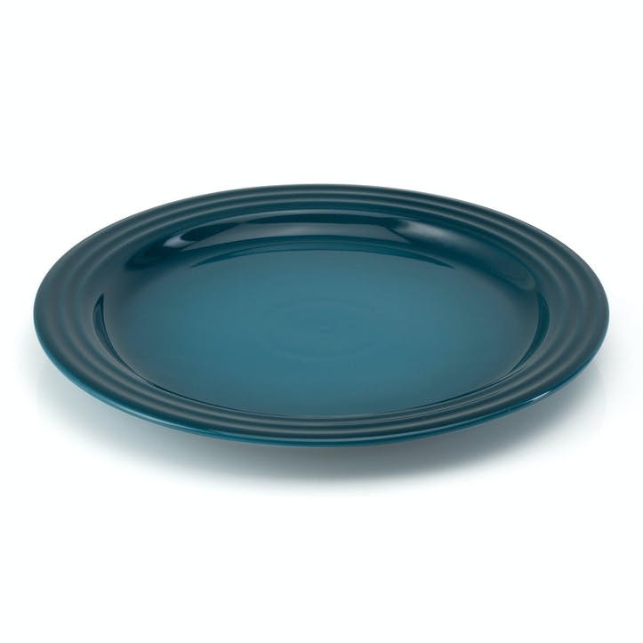 Stoneware Dinner Plate, 27cm, Deep Teal