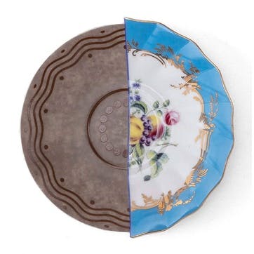 Hybrid Kerma porcelain teacup and saucer