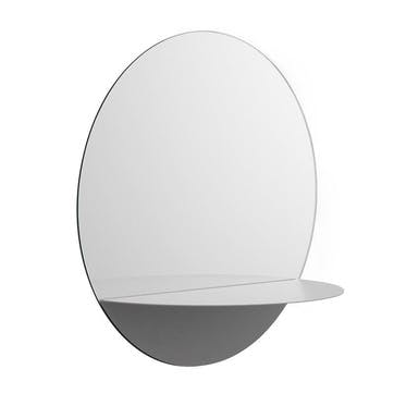 Mirror, D34cm, Normann Copenhagen, Horizon, Grey