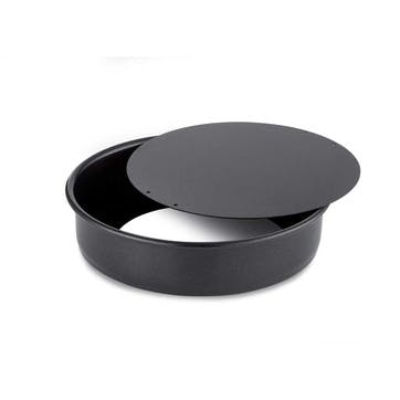 Precision Plus Loose Base Sandwich Tin 15cm, Black