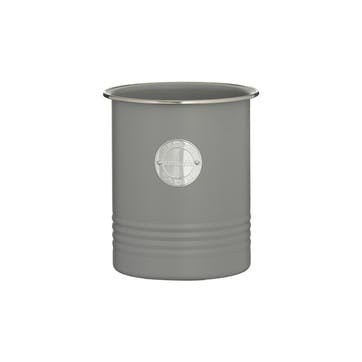 Living Utensil Pot, Grey