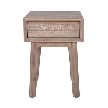 Kalmar Bedside Table , Natural