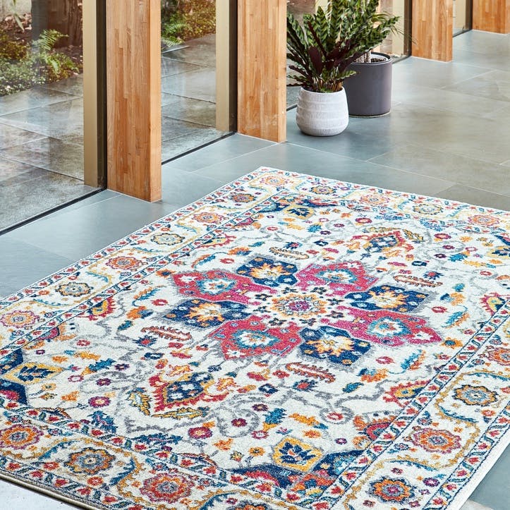 Nova Rug, L160 x W230cm, White Multi