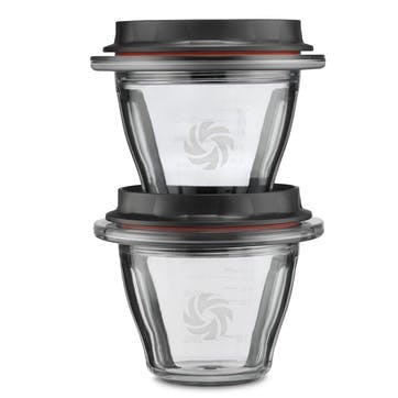 Vitamix Ascent Series Set of 2 Blending Bowls, 225ml