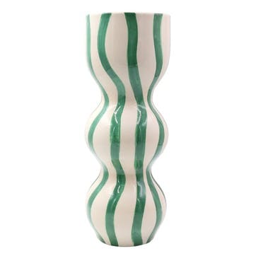 Raquel Vase H34.5cm, Rayas Bailarinas