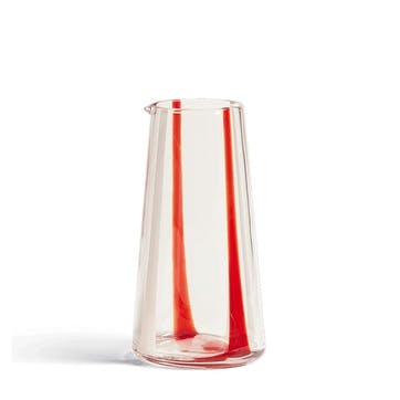 Mila Jug, Red & White