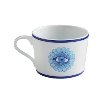 Druggist Tea Cup, Blue