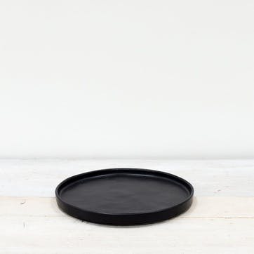 Kuro Side Plate D21cm, Kuro