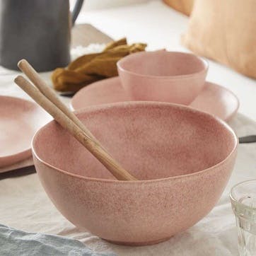 Livia Serving Bowl D26cm, Mauve Rose