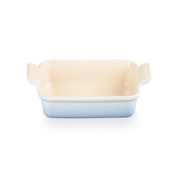 Stoneware Rectangular Dish - 19cm; Coastal Blue