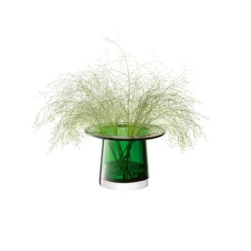 Victoria Vase/Lantern H13.5cm, Fern Green