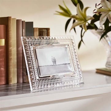Lismore Diamond Picture Frame 4" x 6", Clear