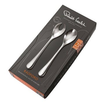 Radford Set of Salad Servers, Stainless Steel