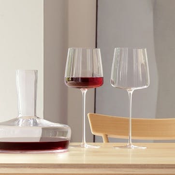 Metropolitan Set of 4 Grand Cru Red Wine Glasses 680ml, Clear