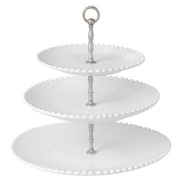 Pearl Three-Tier Cake Stand