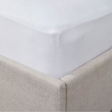 Somerton King Deep Fitted Sheet, White