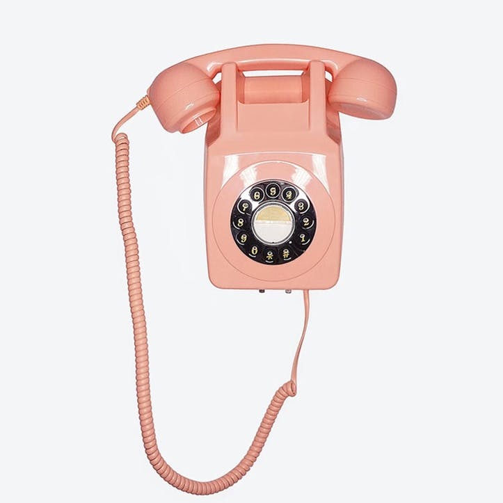 746 Wall Phone Telephone, Rose Pink