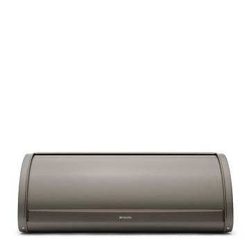 Roll Top Bread Bin, Platinum