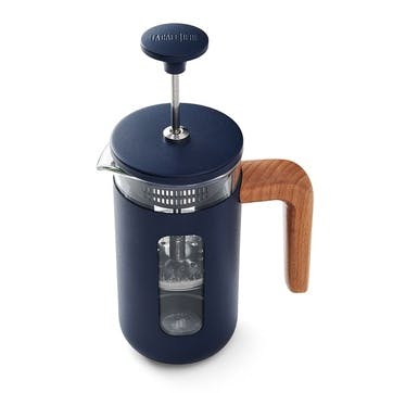 Pisa Cafetiere 3 Cup , Navy