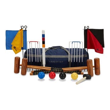 Garden 4 Player Croquet Set with Nylon Bag