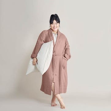 The Dream Cotton Robe Extra Large, Rust