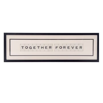 'Together Forever' Word Frame