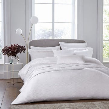 Kham Duvet Cover Double, White