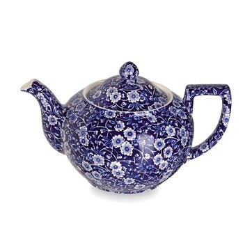 Calico Teapot, 1lt, Blue