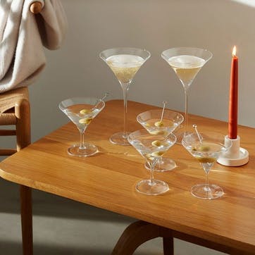 Bar Martini Glasses Set of 2 180ml, Clear