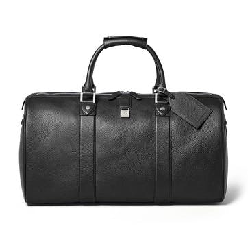 Boston Travel Bag , Black Pebble