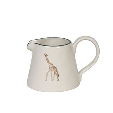 Giraffe Stoneware Mini Jiug 150ml, Cream