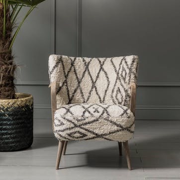 Mina Printed Armchair