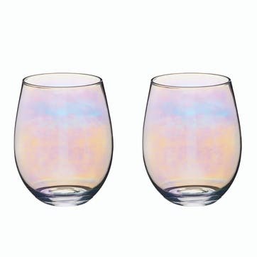 Lustre Tumbler, Set of 2