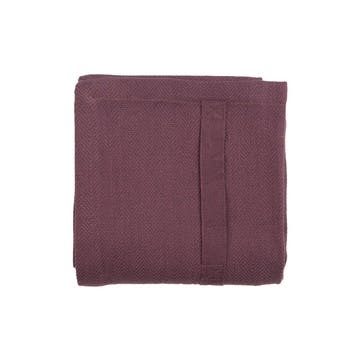 Herringbone Kitchen Towel 53 x 86cm, Maroon