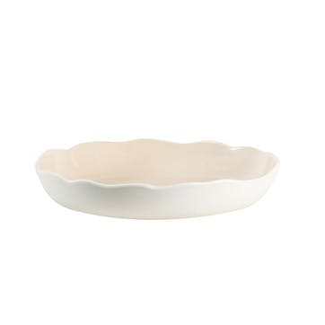 Plume Deep Dish D27.5cm, Nude