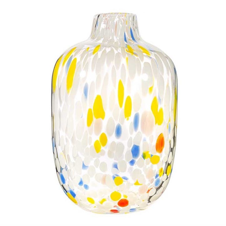 Speckled Vase, H25cm, Multi