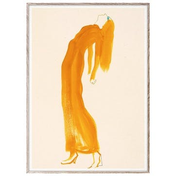 The Saffron Dress FSC Print 50 x 70cm