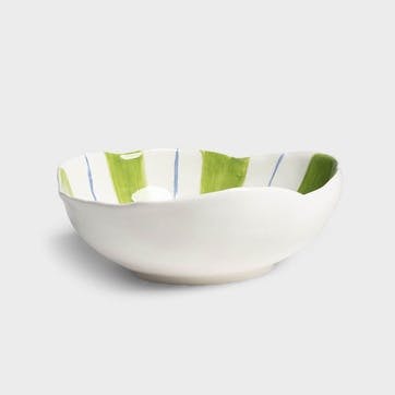 Ray Bowl 27 x 21cm, green