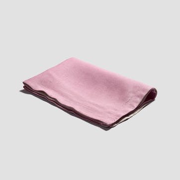 Linen Set of 4 Placemats 35 x 50cm, Raspberry