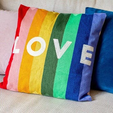 Love Cushion 45 x 45cm, Multi