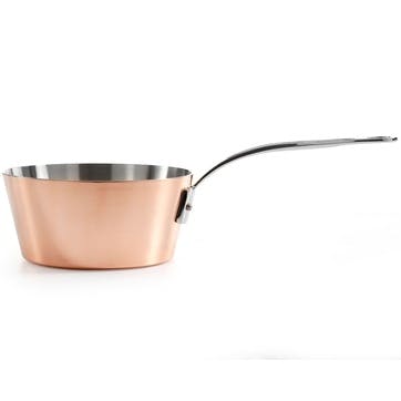 Induction Splayed Saute Pan, 16cm, Copper