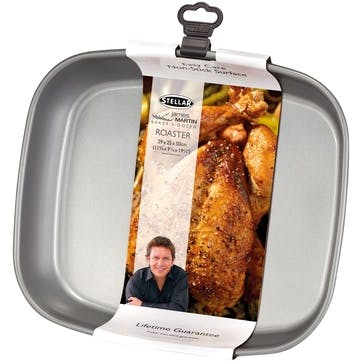 Bakers Dozen Non-Stick Roaster, 29 x 25 x 5cm