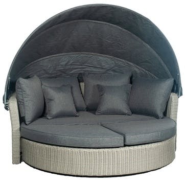 Cayman Day Bed, Stone Grey