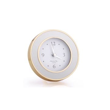 Alarm Clock; Chiffon & Gold