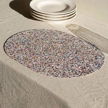 Beach Clean Set of 4 Placemats W30 x L40cm, Multi